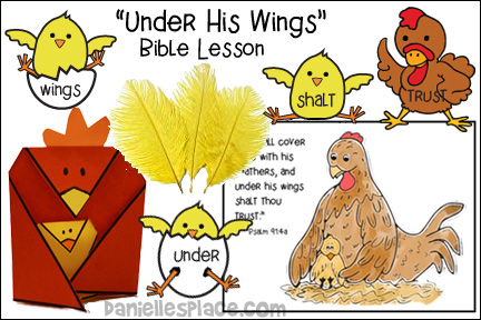 ABC, I Believe Hen Bible Lesson for Homeschool from www.daniellesplace.com