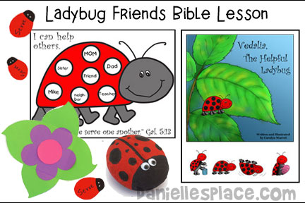 ABC, I Believe - Ladybug Bible lesson for Homeschool from www.daniellesplace.com