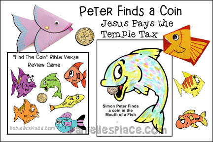 Peter Finds a Coin in the Fish's Mouth Bible Lesson