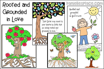 Rooted and Grounded Bible Lesson for Children from www.daniellesplace.com
