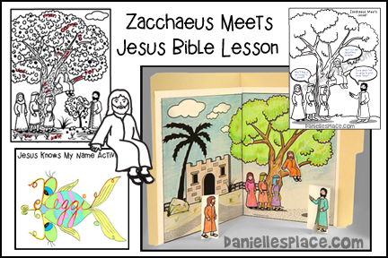 Zacchaeus Meets Jesus Bible Lesson for Children