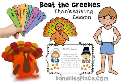Beat the Greedies Thanksgiving Bible Lesson For Children