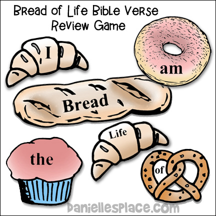 Bread of Life Bible Review Relay Game for Children's Ministry