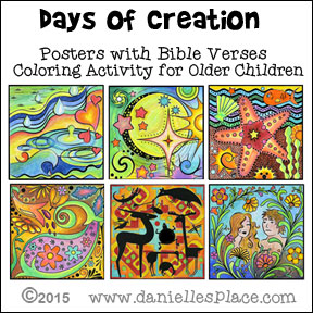 Days of Creation Posters