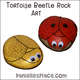 Tortoise Beetle Rock Art
