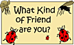 what kind of friend are you title banner