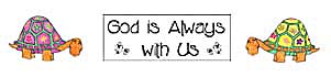 Sunday School and Homeschool God is Always with Us Bulletin Board Display