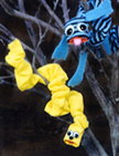 scrunchie snakes and lizard crafts