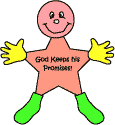Sunday School Bible Craft Star man craft