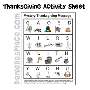 Thanksgiving Sunday School Crafts – Sunday School Works