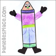 Crayon Man Craft