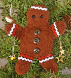 gingerbread man ornament