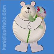 Paper Plate Bear Craft