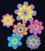 sunday school Paper flowers bible craft from www.daniellesplace.com