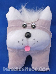 sock puppy face