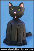 Cat Milk Jug Recycle Craft for Kids www.daniellesplace.com