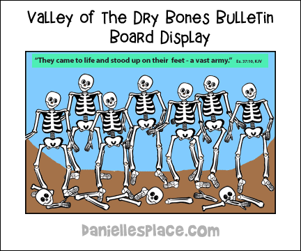 valley of dry bones bulletin board display