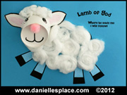 Lamb Cup Craft