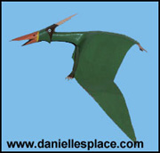 Milk Jug Pteranodon Craft for Children www.daniellesplace.com