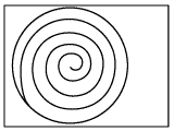 Spiral Snake Pattern Diagram