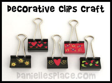 Paper Clip Crafts and Activities