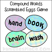 Compound Words Scrambled Eggs Game