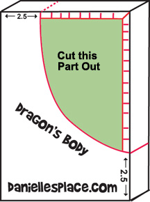 Dragon Cereal Box Body Diagram www.daniellesplace.com