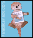 printable otter book