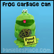 Frog Milk Jug Craft www.daniellesplace.com