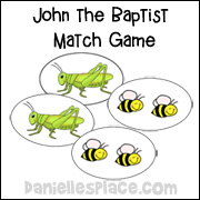 John the Baptist Match Game