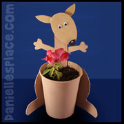 Kangaroo Planter Craft