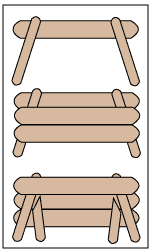 craft stick manger diagram Bible craft for Sunday school from www.daniellesplace.com