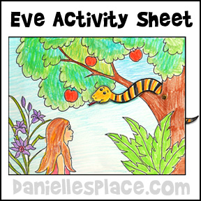 Adam And Eve Bible Crafts And Activities