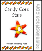 Candy Corn Stars Poem Craft for Kids from www.daniellesplace.com