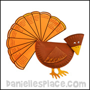 Turkey Paper Plate Craft