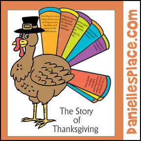 Turkey Craft - Thanksgiving Craft - The Story of Thanksgiving Turkey Craft from www.daniellesplace.com