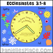 A Time for Every Thing Activity Sheet 2 from www.daniellesplace.com