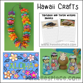 Hawaii Flora Activity Sheet from www.daniellesplace.com