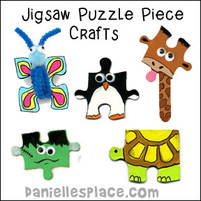 cow jigsaw puzzle craft www.daniellesplace.com