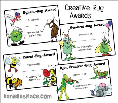 Creative Bug Awards for Bug Game
