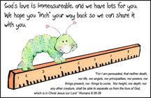 Inchworm Postcard