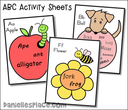 ABC Activities Sheets