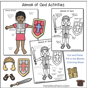 Armor of God Crafts and Activities for Children