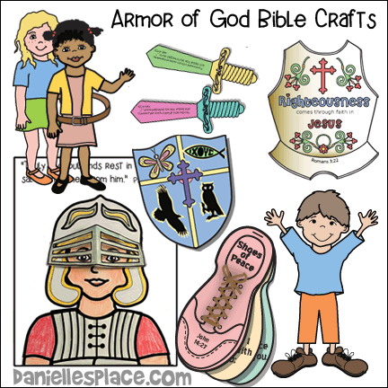 Armor of God Bible Crafts for Children