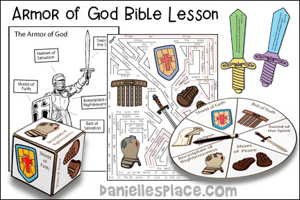 Armor of God Bible Lesson for Children 
