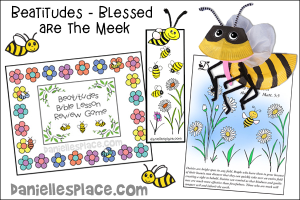 Beatitude Bible Lesson for Children - Blessed are the Meek