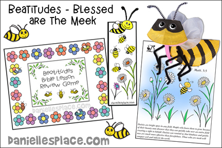 Beatitudes Bible Lesson for Children - Blessed Are the Meek