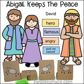 Abigail Bible Lesson from www.daniellesplace.com