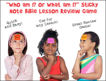 Bible Games for Children's Ministry