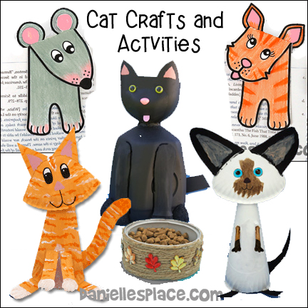 Cat Crafts and Learning Activities for Children